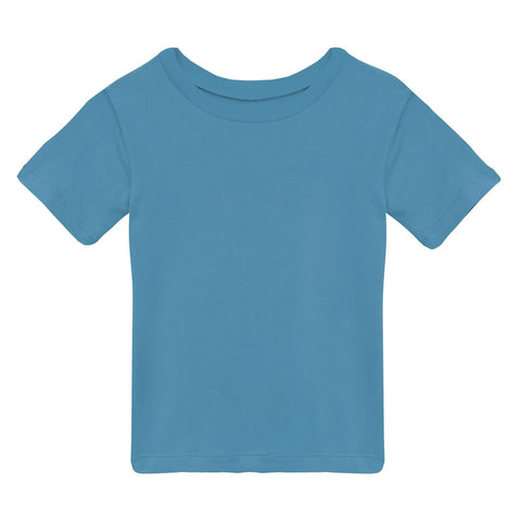 Crew Neck Tee (Short Sleeve) - Blue Moon