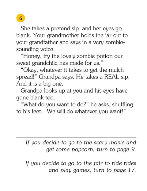 Book (Paperback) - Choose Your Own Adventure: Your Grandparents Are Zombies