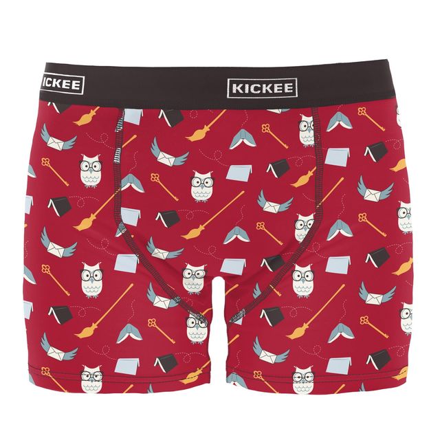 Men's Boxer Brief - Crimson Magical World