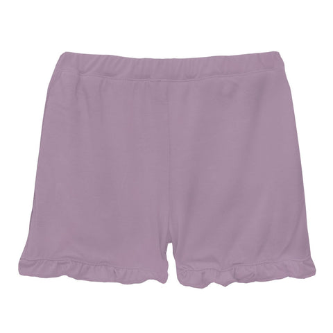Ruffle Shorts - Lavender