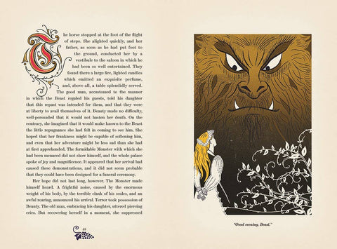 Book (Hardcover) - Beauty and the Beast Mina Lima Edition by Villenueve