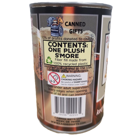 Stuffed Animal - Canned S'more