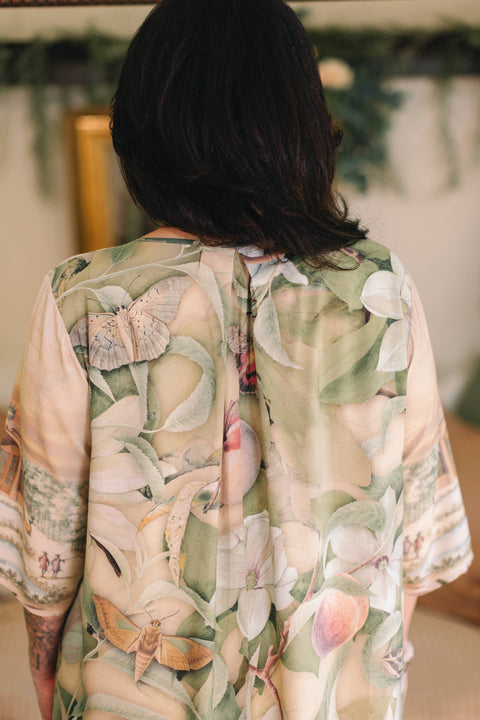 Artist Dress Tunic with Pockets - Fleur De Soleil