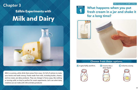 Edible Experiments: Kitchen Science for Kids by Sachiko Murakami: Paperback; 160 pages / English