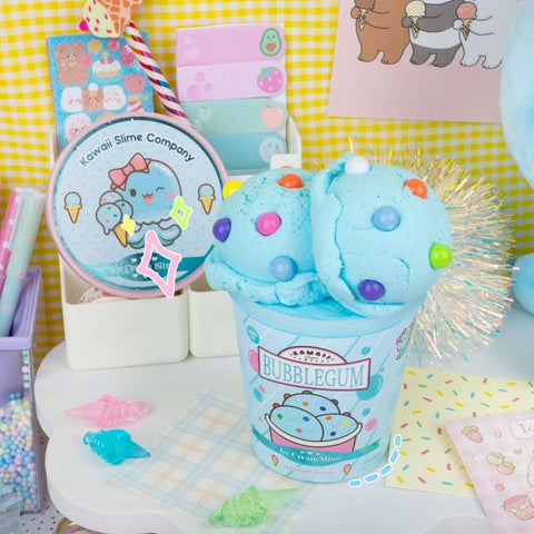 Slime - Bubblegum Scented Ice Cream Pint=