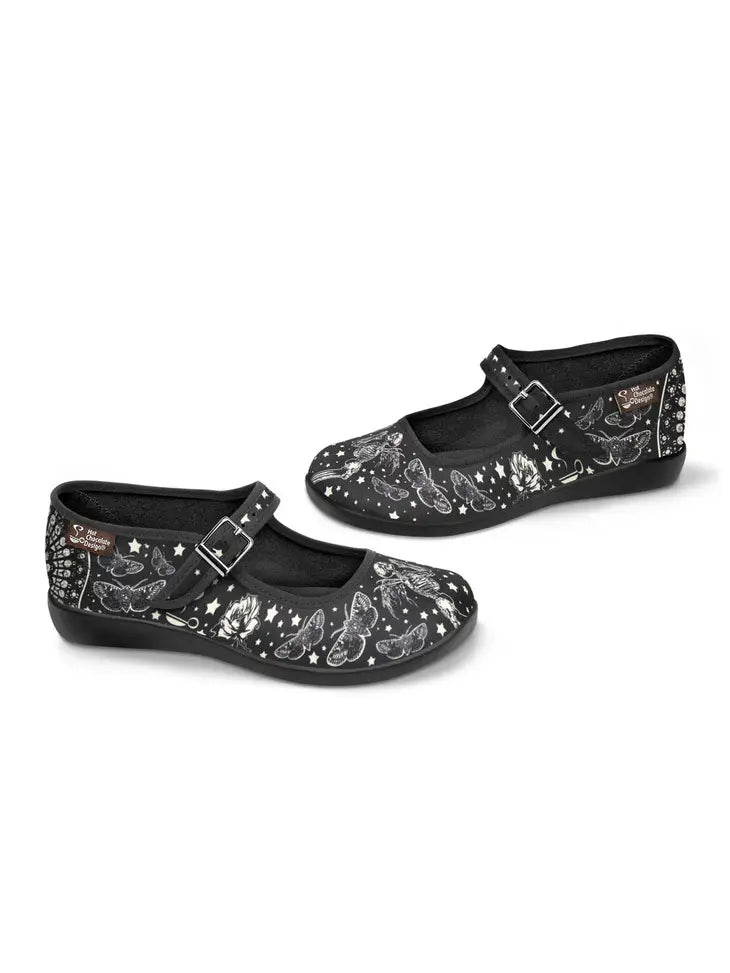 Women's Shoe - Chocolaticas® Fallen Angels Mary Jane Flat