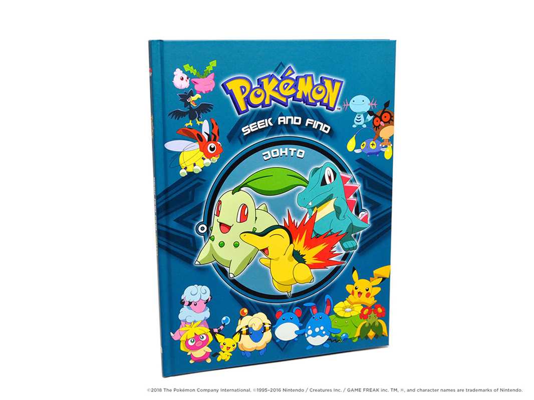 Book (Hardcover) - Pokémon Seek and Find: Johto