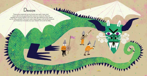 Book (Hardcover) - An A-Z of Monsters and Magical Beings