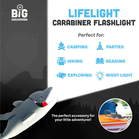 Flashlight - Dolphin Carabiner