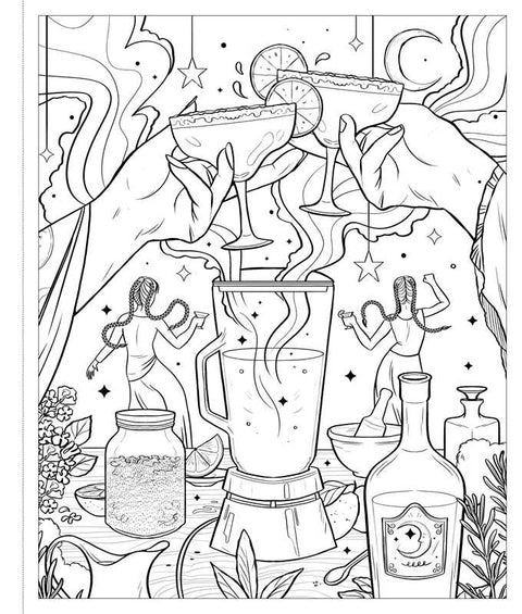 The Unofficial Coloring Book for Fans of Practical Magic by: Paperback; 48 pages / English