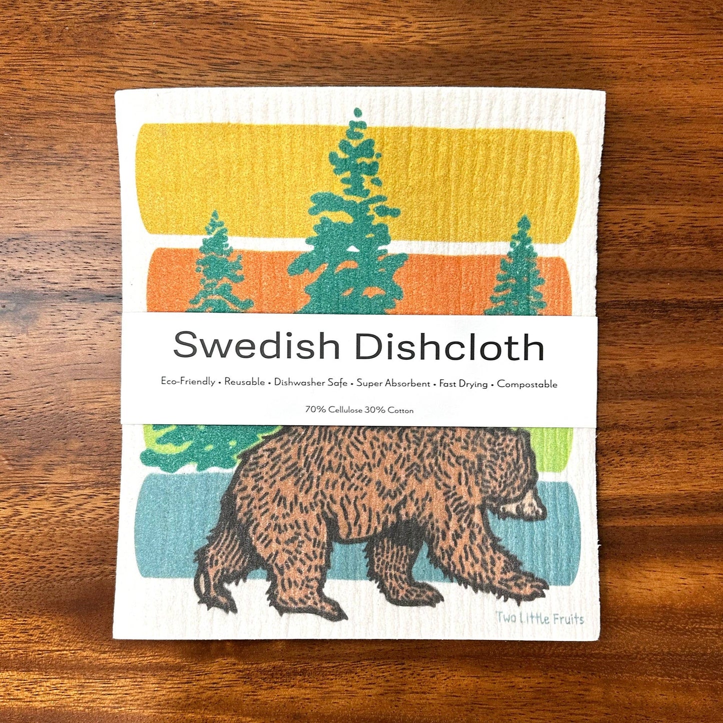 Swedish Dishcloth - Bear