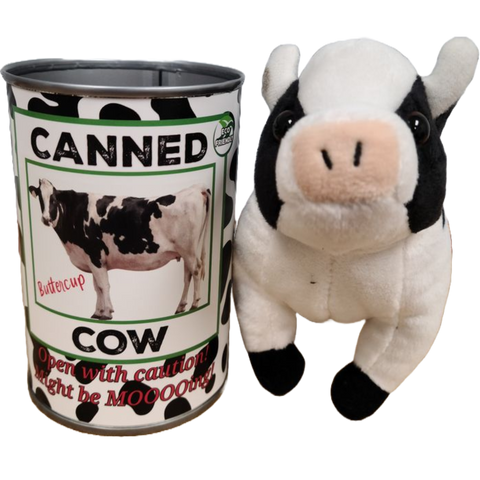 Stuffed Animal - Buttercup the Canned Cow
