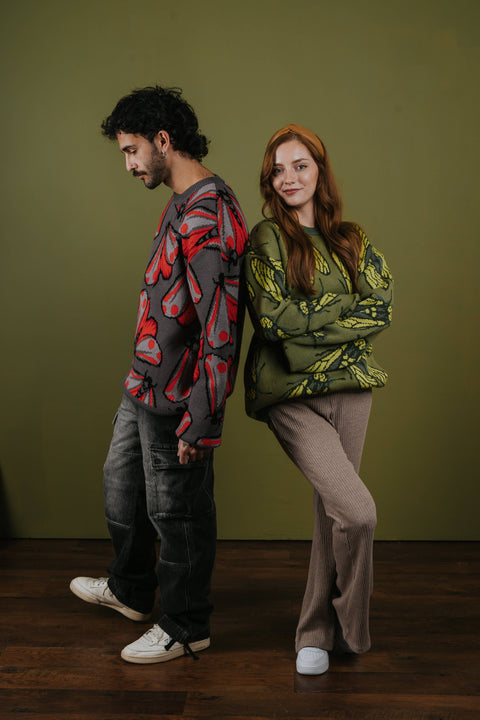 Sweater - Cinnabar Moth