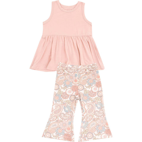 Peplum Tank & Baby Bells - Folk Pasiley