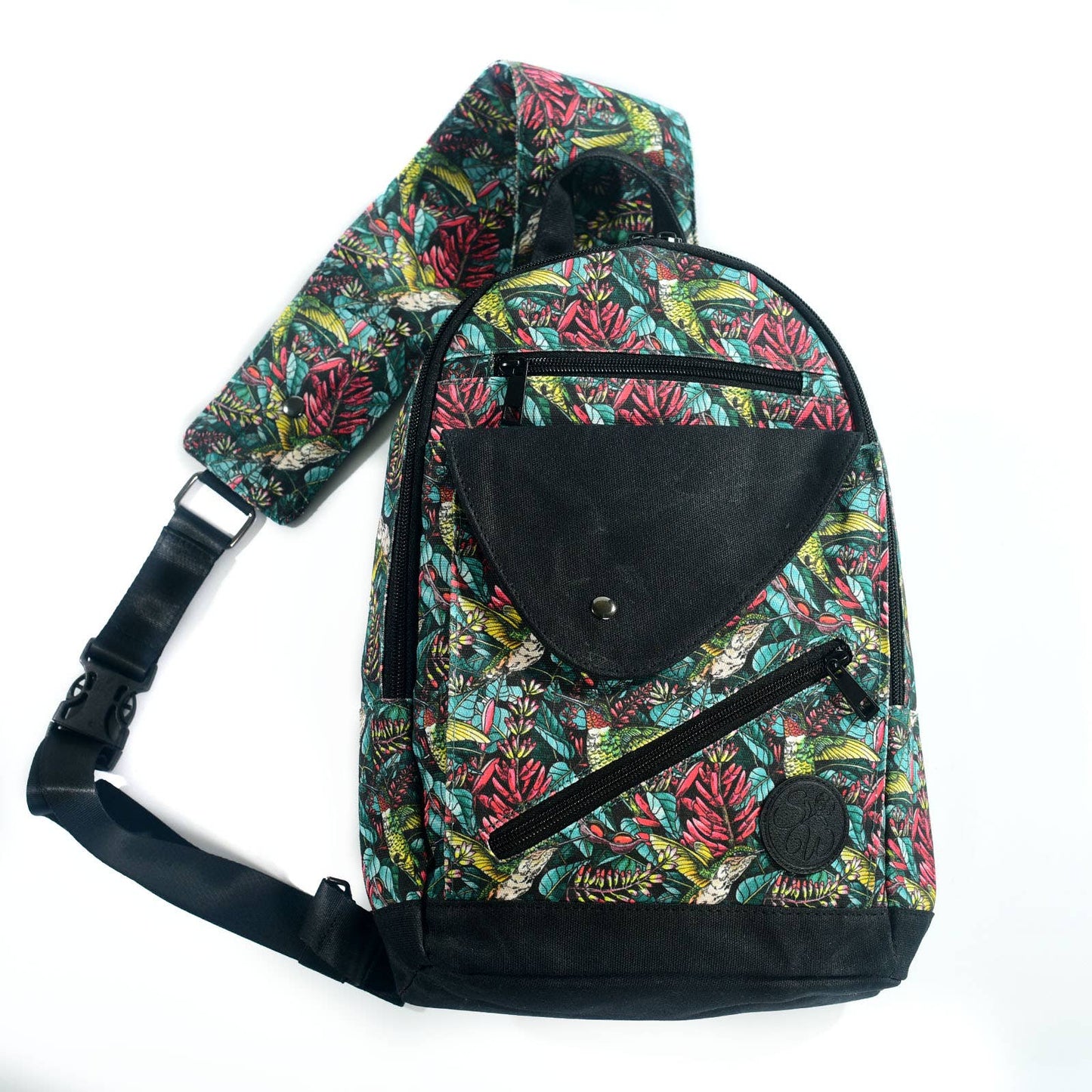 Sling Backpack - Flying Jewels