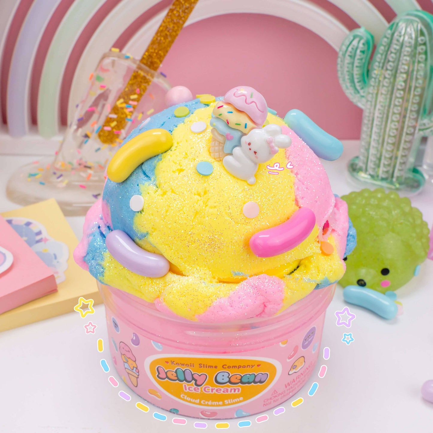 Slime - Jelly Bean Ice Cream Cloud Creme