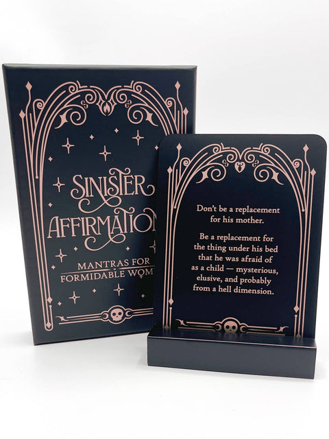 Card Deck - Sinister Affirmations