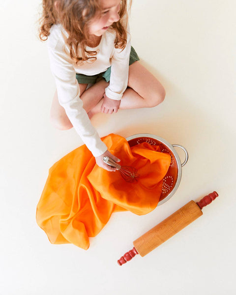 Playsilks - Orange (100% Silk, Natural)