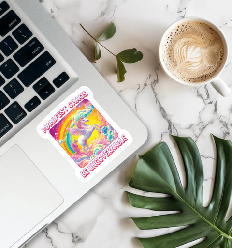 Sticker - Manifest Chaos Be Ungovernable