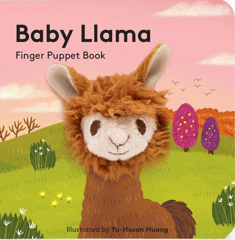 Board Book - Baby Llama Finger Puppet