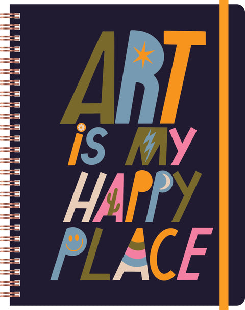 Spiral Journal (Hardcover) - Happy Place