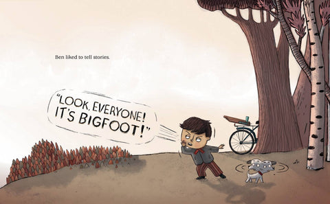 Book (Hardcover) - Boy Who Cried Bigfoot! by Scott Magoon