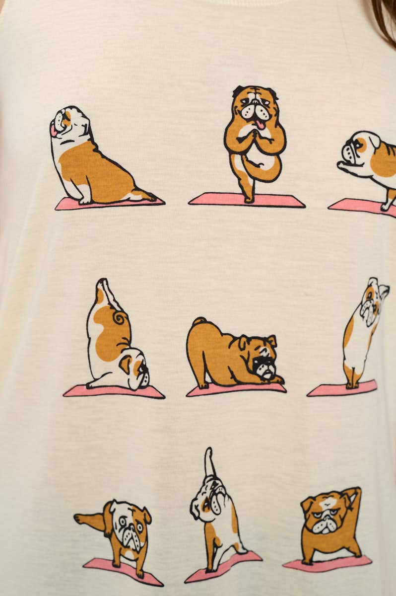 Tank Top - Bulldog Yoga