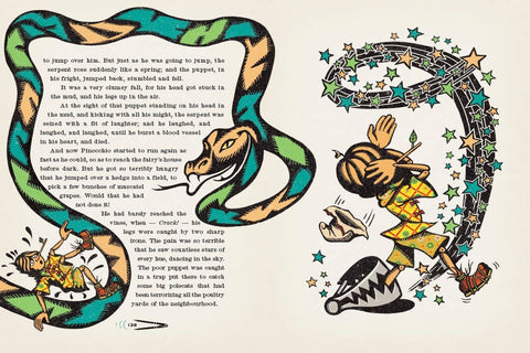 Book (Hardcover) - Adventures of Pinocchio: MinaLima Edition