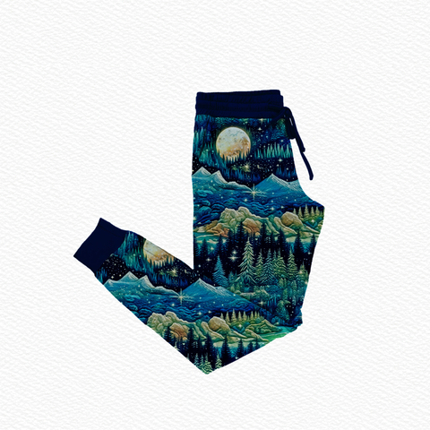 Joggers (Unisex) - Midnight Mountains