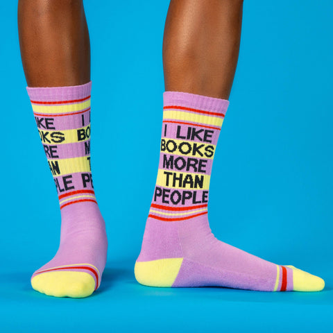Socks - I Like Books More Than People