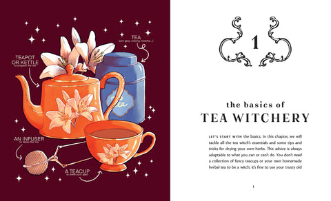 Book (Hardcover) - Tea Magic: Cozy Spells in a Cup