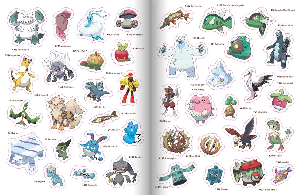 Sticker book - Pokémon: The Official Sticker Book of the Paldea Region