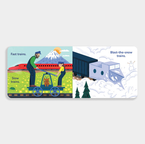 Board Book - My First Things That Go: A Transportation Set