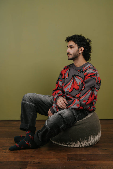 Sweater - Cinnabar Moth