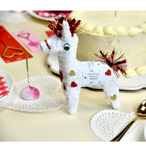 Mini Pinata - Love Llama