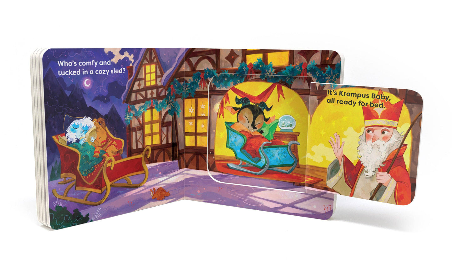 Board Book - Krampus Baby!: A Hazy Dell Flap Book