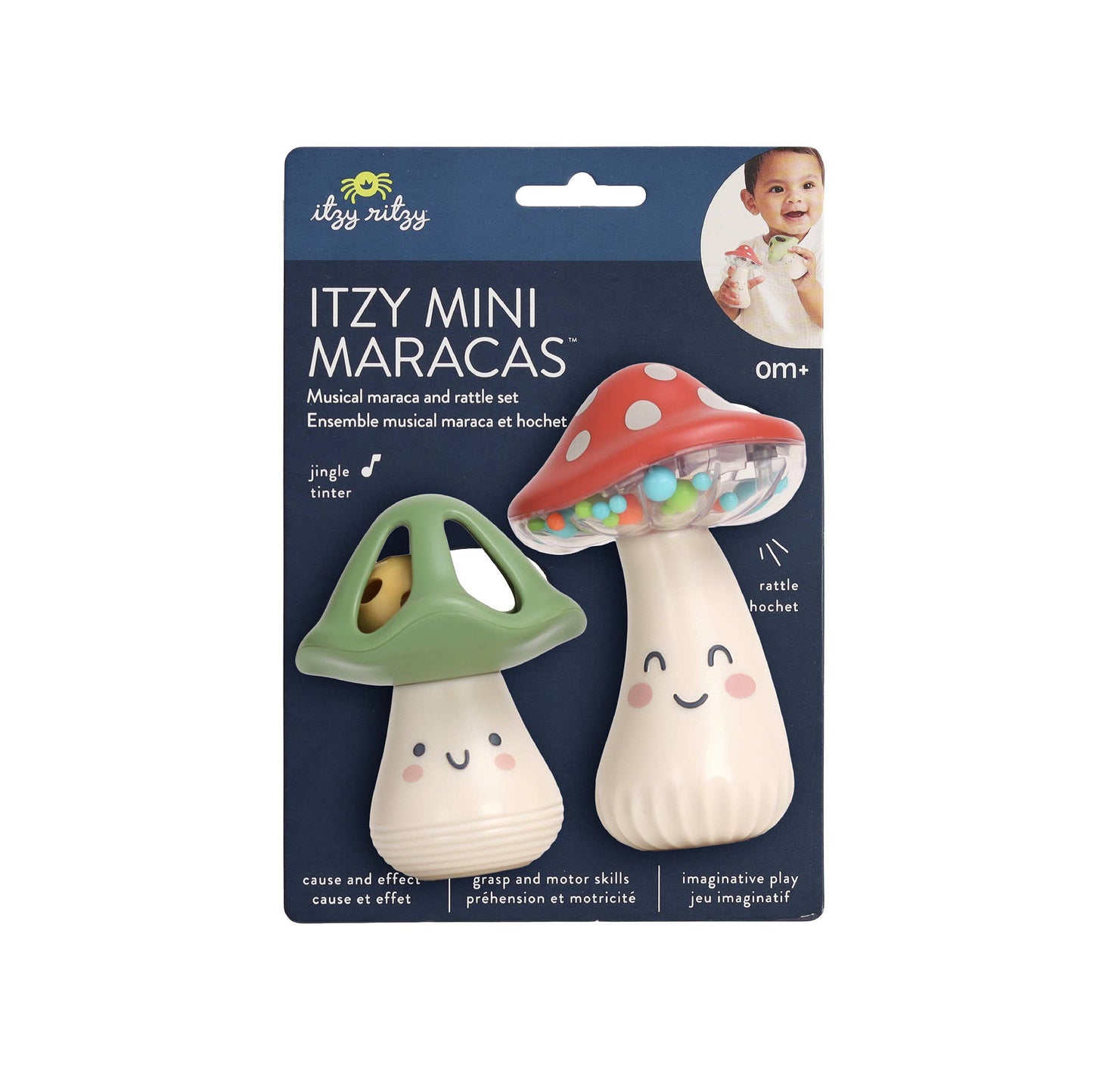 Itzy Mini Maracas™ - Mushrooms