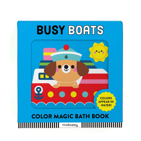 Bath Book - Busy Boats Color Magic