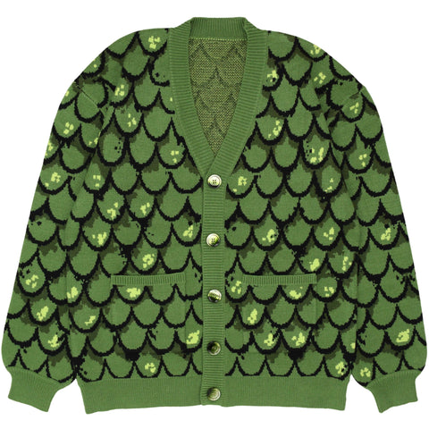 Cardigan - Green Dragon