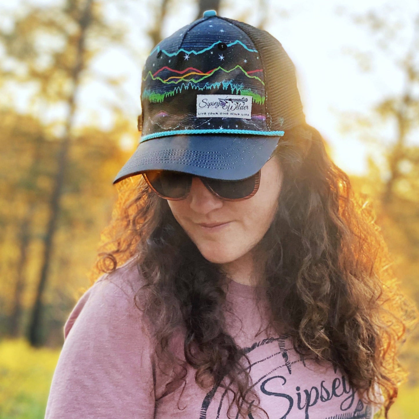 Trucker Hat - Mountain Pulse Recycled