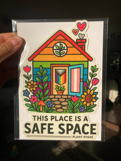 Window Decal - Safe Space