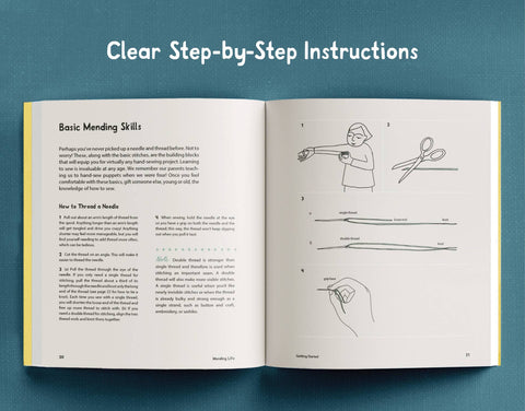 Book (Paperback) - Mending Life: A Handbook for Repairing Clothes and Hearts