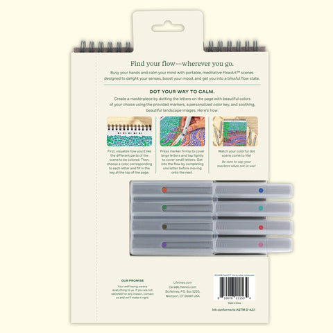 FlowArt - Dot by Letter: Landscapes