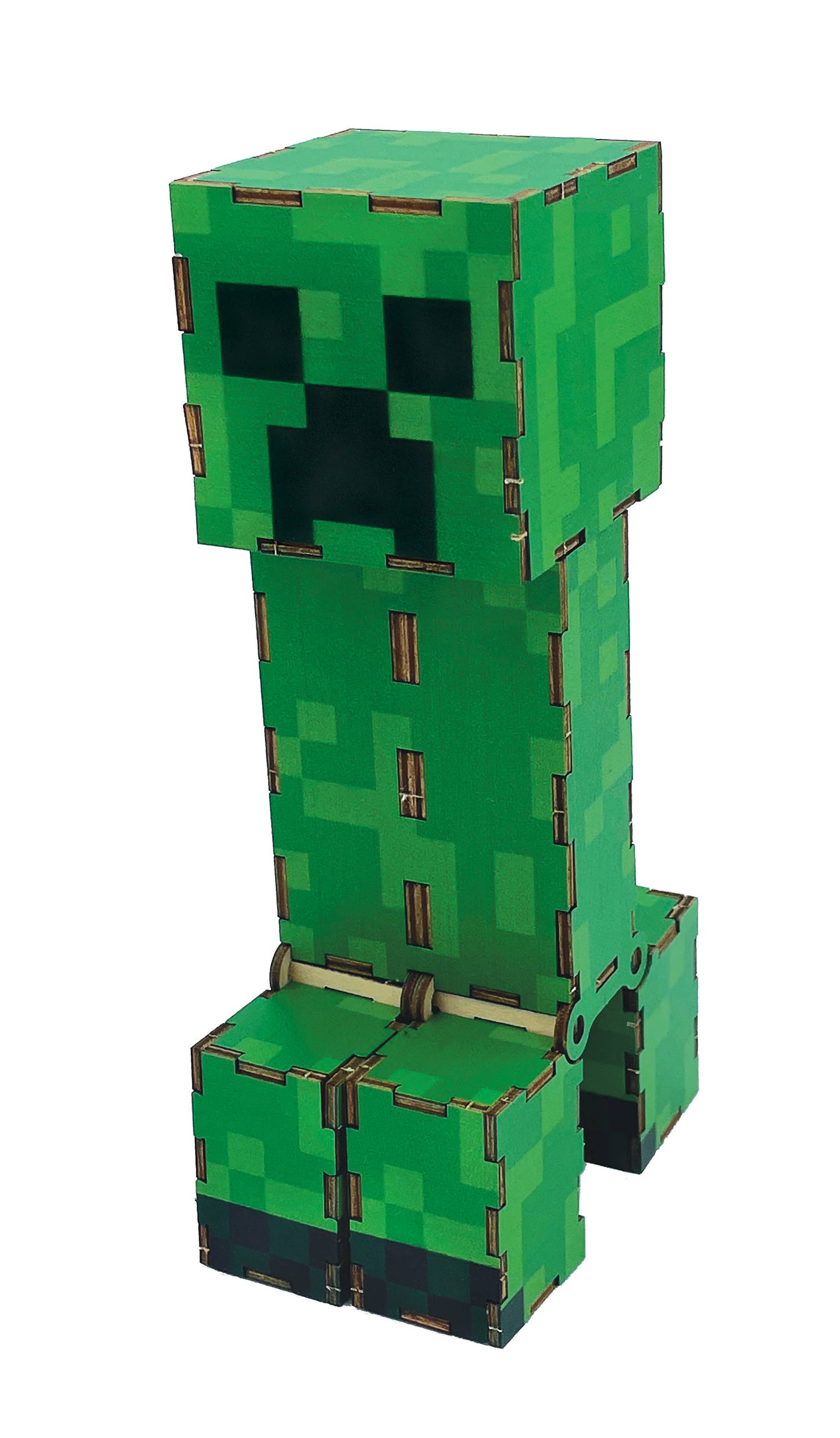 3D Wood Model - IncrediBuilds Minecraft: Creeper