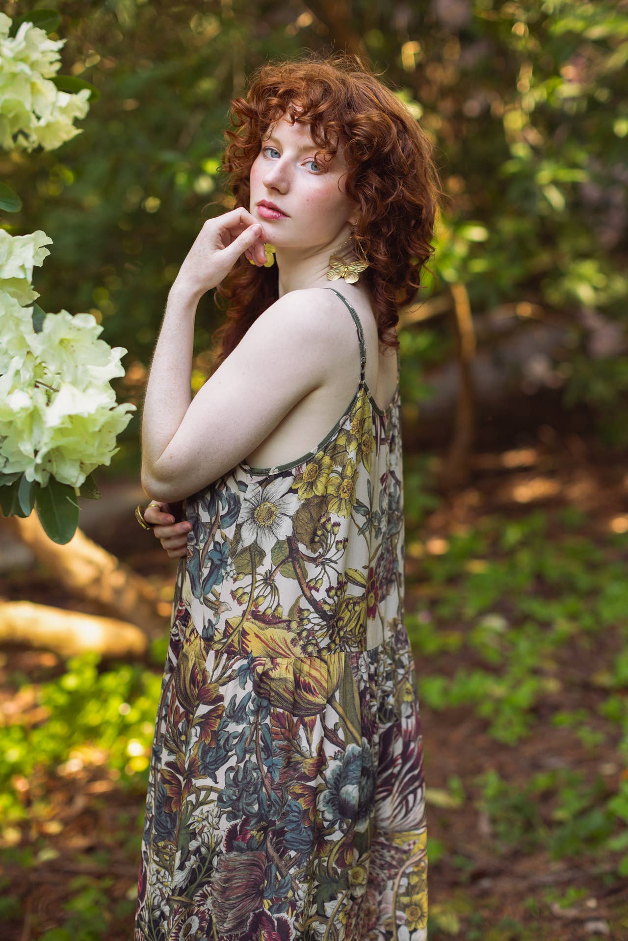 Bohéme Slip Dress - Love Grows Wild with Bees