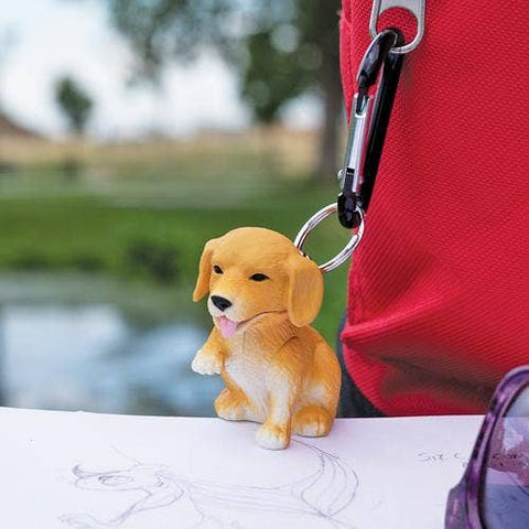 Flashlight - Retriever Dog Carabiner