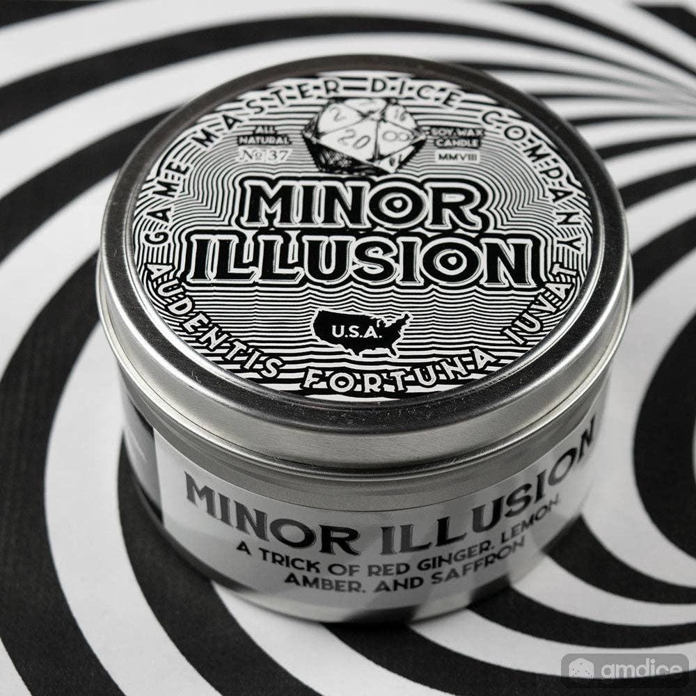 Gaming Candle (8oz) - Minor Illusion