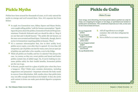 Book (Hardcover) - Ultimate Pickle Lover's Book by Princess Gabbara
