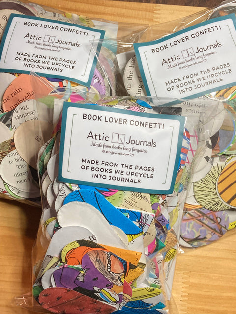 Book Lover Confetti - OVALS
