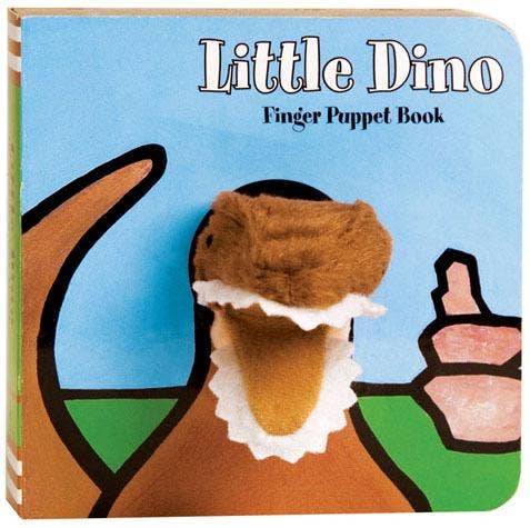 Board Book - Little Dino Finger Puppet